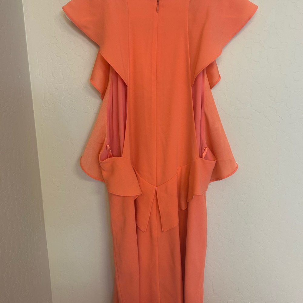 BCBG Ruffle Sleeeve Cocktail Dress - Picture 3 of 5